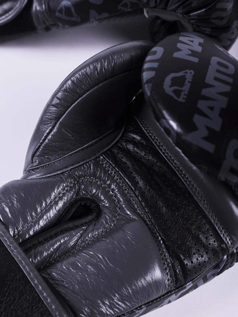 MANTO BOXING GLOVES ACE-BLACK